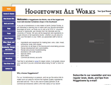 Tablet Screenshot of hoggetowne.com